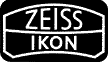 Old Zeiss Ikon Logo black background -  free download