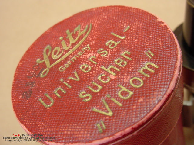 Leica VIDOM Universal Optical Finder -  original red box