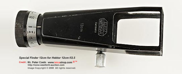 Special Finder for 12cm Hektor Prototype