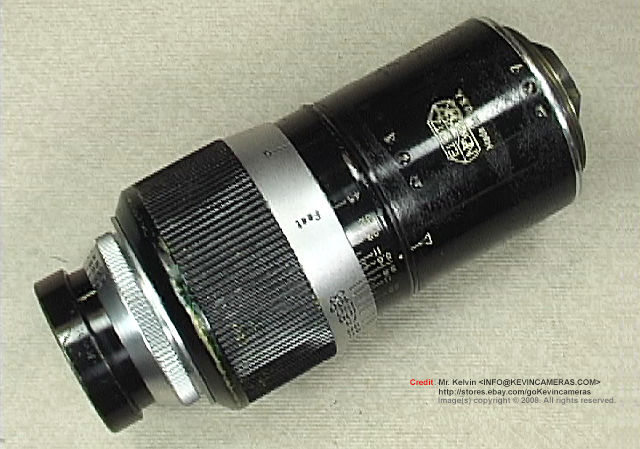 Leica/Leitz Velostigmat / Wollensak Velostigmat 127mm f/4.5 telephoto lens

A quick spec. sheet: