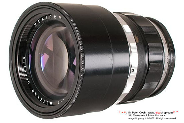 Prototype Hecktor f2.8/135mm, 1960