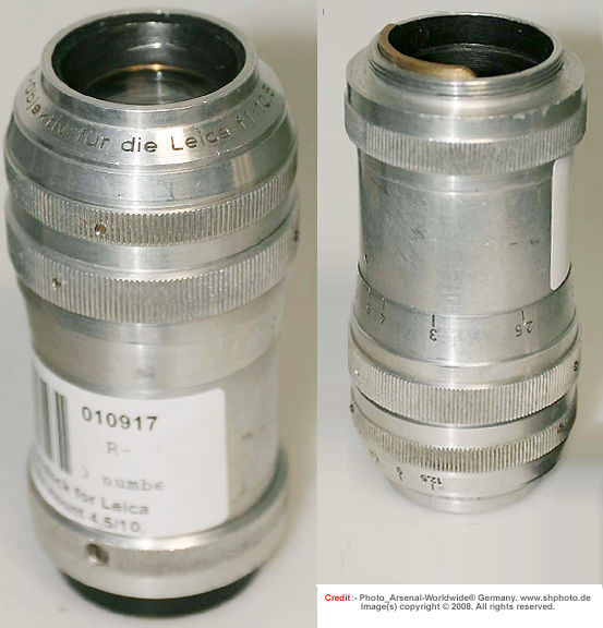 Rodenstock 10.5cm 1: 4.5 telephoto lens Leica Screw Mount