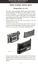 Instruction Manual Nikon S36 Motor Drive Unit, Page 2