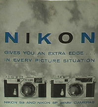 Instruction manual for Nikon SP and S3