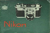 Instruction manual for Nikon S
