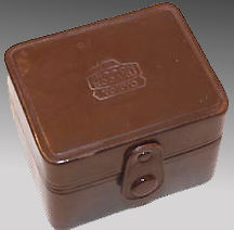 An old type leather case for filter set during Nikon rangefinder era 