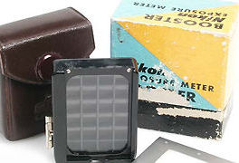 mid stage Nikon rangefinder box and packing for meter booster for RF cameras