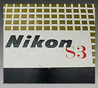 Original boc and packing for Nikon S3 rangefinder Nikon cameras