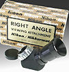 early small Nikon logos design in gold box for Right angle finder