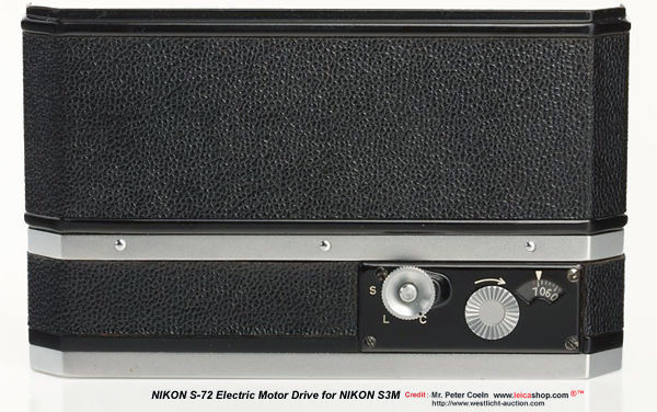 Nikon S-72 Electric Motor Drive Unit