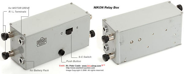 Nikon Relay box for Nikon rangefinder system S36 electric Motor Drive
