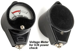 Battery checker for Nikon power pack for rangefinder/ SLR system
