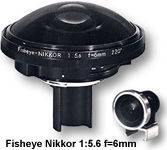 Nikon Fisheye Nikkor 6mm f/5.6 - LINK to web page
