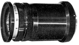 a Bellow lens head 135mm f/4 for early version of Nikon F