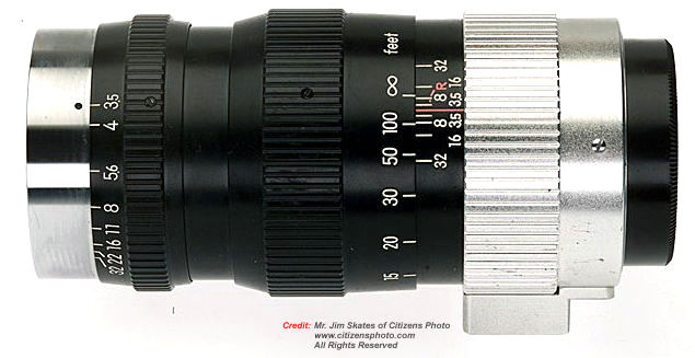 M39 Nippon Kogaku Japan Nikkor-Q 1:3.5 f=13.5cm for LEICA LTM /LSM rangefinder camera bodies