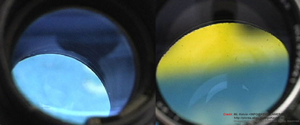 lens elements at front and rear element for Nippon Kogagu Japan Nikkor-Q.C 1:3.5 f=13.5cm new style design  
