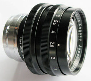 Special edition Nikkor-S 50mm f/1.4 standard lens for Nikon Rangefinder S3 Chrome 2000 / Millennium Limited Edition