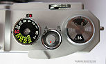 Photo Gallery on Nikon S3 Chrome Millennium edition, 2000 shutter speed dial and release button