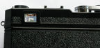 Features on Nikon S3 Millennium 2000 Limited Edition Black rangefinder camera -  eyepiece and brightlines 