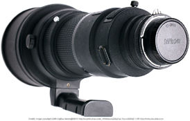 Ais Nikkor 400mm f/2.8s IF-ED with lens pouch