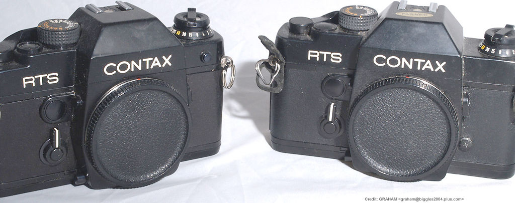 comparison between the Standard Production Unit of Contax RTS with a RTS-Fundus Model.