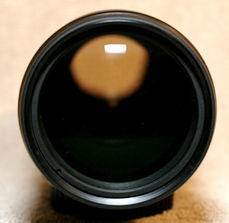 Canon EF 100-300mm f/4.5~5.6 USM lens element front