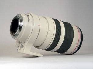 Canon EF 100-400mm f/5.6L IS USM side/rear view