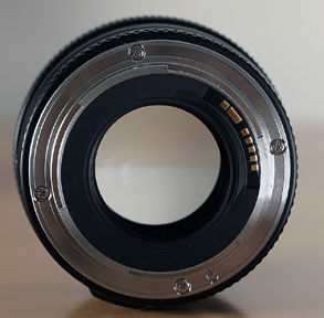 Rear Section of Canon EF 100mm f/2.0 by Andres Harambour