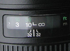 Depth of Field Scale