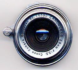 Canon early RF 28mm f/3.5 wideangle