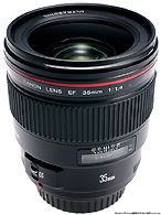 Front len element for Canon EF 35mm f/1.4L wideangle lens