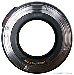 Rear metal lens mount for Canon EF 35mm f/1.4L wideangle lens