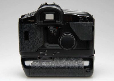 Canon EOS-1 SLR camera rear view