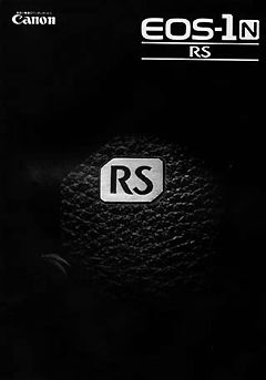 Canon 1995 advertisement for EOS-1N RS
