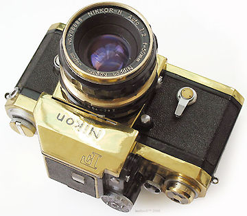 Nikon F Gold with matching 50mm f/2
