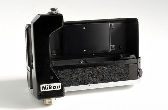 Sinular Motor Drive unit based on Nikon F36 for Nikon F High Speed Motor Drive Camera, Sapporo Winter Olympic Model, 1972