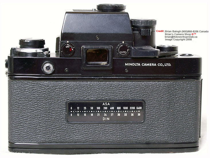 Minolta XK top view