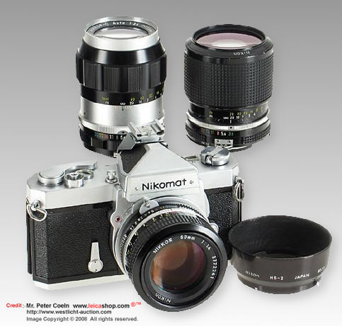 Nikormat FT is a basic camera without any built-in metering capability