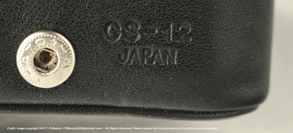 Nikon soft camera case CS12 for Nikn F / Nikon F2 series cameras back portion