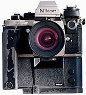 My 20 years old Nikon F3 Titan with MD/4