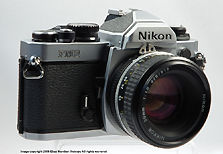 Nikon FM2N chrome Front view