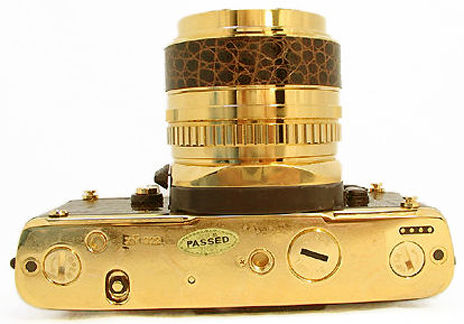 Base section of Pentax LX Gold Limited Edition 