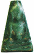 Pongsuphan, in green jadeette Buddhist amulet