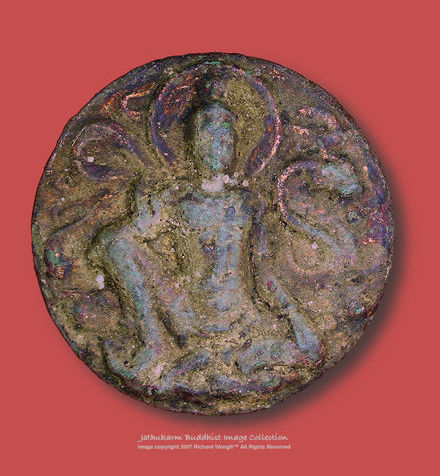 an original early older version of Jatukarm / Jathukarm /Jathukam Image Front section view