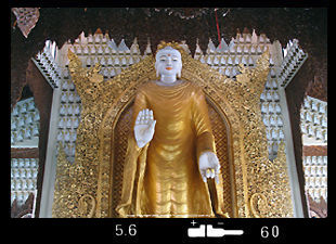 Dhammikarama Burmese Temple with International Buddha images exhibits