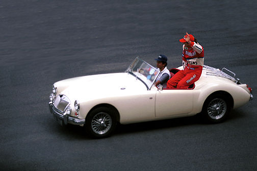 R. Schumacher is alone...