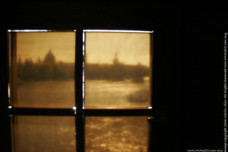 Spain.. outside the tinted window..
