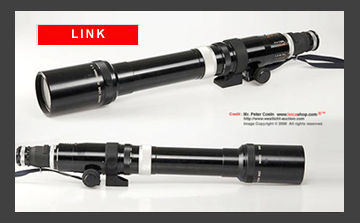 Canon FL 1200mm f/11 Telephoto lens - LINK TO SHOWCASE