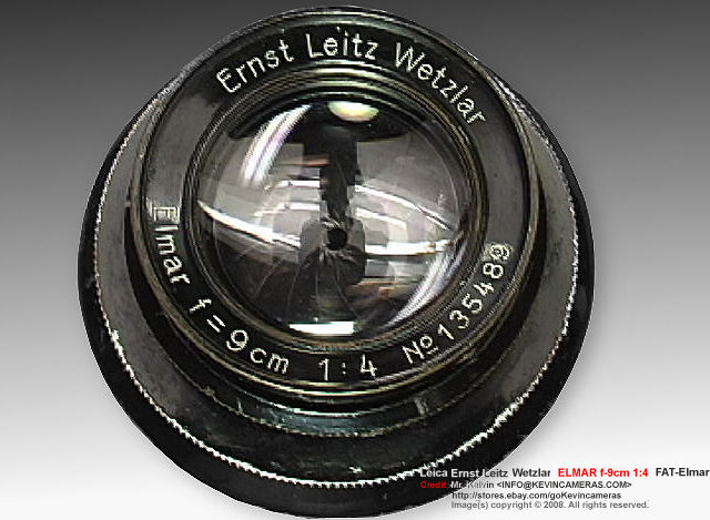 A rare, collectible Ernst Leitz Wetzlar f=9cm 1:2.2 THAMBAR portrait telephoto lens